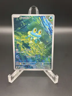 2026 Pokemon Me04: Chaos Rising Holo - Froakie 088/086 - NM - Image 1