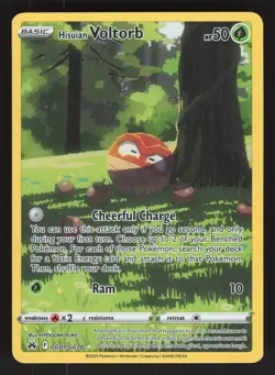 Hisuian Voltorb GG01/GG70 Pokemon TCG Crown Zenith VLP - Image 1