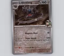 N's Klinklang 105/159 Reverse Holo UC Journey Together NM Pokemon - Image 1