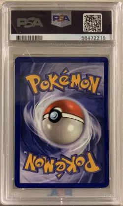 1999 POKEMON BASE SET UNLIMITED #13 POLIWRATH-HOLO PSA 8 - Image 2