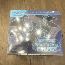 Pokemon Elite Trainer Box Mega Evolution Phantasmal Flames Charizard Gengar - Image 1