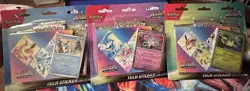 Pokemon TCG Prismatic Evolutions Tech Sticker Collection Full Set - Image 1