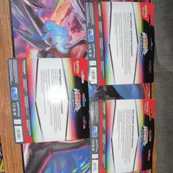 Pokemon TCG Prismatic Evolutions Tech Sticker Collection Full Set - Image 2