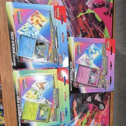 Pokemon TCG Prismatic Evolutions Tech Sticker Collection Full Set - Image 3