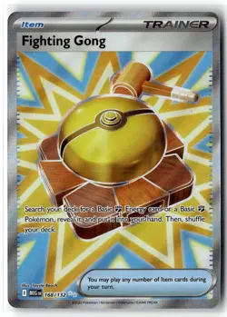 Fighting Gong 168/132 Ultra Rare Mega Evolution Pokemon NM b3 - Image 1