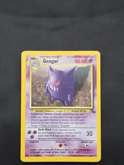 Complete 1999 Pokemon Fossil Set Vintage WOTC Holos Included Dragonite Gengar - Image 3