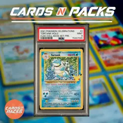 Carte Pokemon Tortank 2/102 Holo Celebrations PSA 9 ✨ - Image 1
