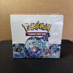 Pokemon Stellar Crown Booster Box - Scarlet & Violet TCG New Sealed - Image 1