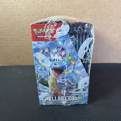 Pokemon Stellar Crown Booster Box - Scarlet & Violet TCG New Sealed - Image 2