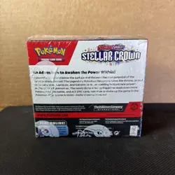Pokemon Stellar Crown Booster Box - Scarlet & Violet TCG New Sealed - Image 3