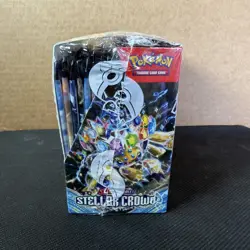 Pokemon Stellar Crown Booster Box - Scarlet & Violet TCG New Sealed - Image 4
