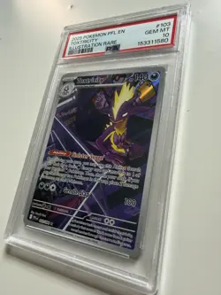 PSA 10 Toxtricity 103/094 Phantasmal Flames Illustration Rare Pokemon TCG Gem - Image 1