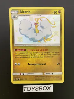 Carte Pokemon Altaria Shiny SV37/SV94 / SL Destinees Occultes SL11.5 / NEUF FR - Image 2