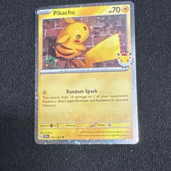 Pokemon Pikachu 051/162 EN TEF Pokemon day 2026 - Image 1