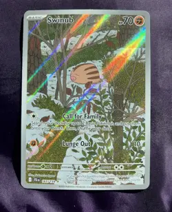 Swinub 165/159 Sv09: Journey Together Holo Illustration Rare NM POKEMON - Image 2
