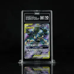 TAG 10 Trevenant & Dusknoir GX 178/173 Pokemon Japanese Tag Team All Stars 2019 - Image 1