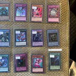 1996 Yu-Gi-Oh 80 Card Lot - 1st Editions, Holos And Commons - With Sleeves - Image 2