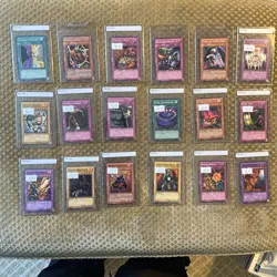 1996 Yu-Gi-Oh 80 Card Lot - 1st Editions, Holos And Commons - With Sleeves - Image 5