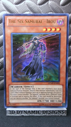 | Yugioh The Six Samurai - Irou RYMP-EN093 1st Edition Ultra Rare NM- 🔥 | - Image 1