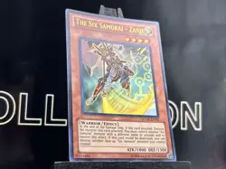 Yugioh The Six Samurai - Zanji RYMP-EN092 Ultra Rare Holo LP - Image 4