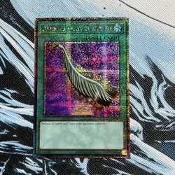 HARPIE'S FEATHER DUSTER QUARTER CENTURY SECRET RARE EDC1-EN001 YUGIOH! - Image 1