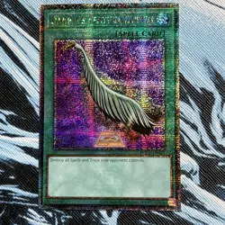 HARPIE'S FEATHER DUSTER QUARTER CENTURY SECRET RARE EDC1-EN001 YUGIOH! - Image 2