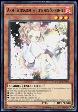 Ash Blossom & Joyous Spring RA04-EN025 Quarter Century Stampede Yu-Gi-Oh NM - Image 1