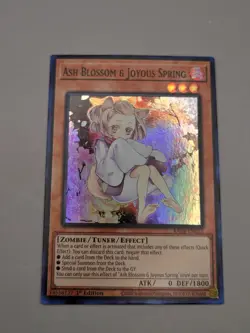 Ash Blossom & Joyous Spring RA04-EN025 Super Rare Yu-Gi-Oh NM - Image 2