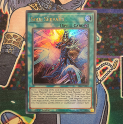 Yu-Gi-Oh! Soul Servant LED6-EN003 1st Edition Ultra Rare Foil Spell - Image 1