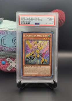 Revolution Synchron - DUNE-EN002 - Secret Rare - Yu-Gi-Oh! Duelist Nexus - PSA 9 - Image 1