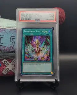 Tokusano Shinkyojin - DUNE-EN064 - Secret Rare - Yu-gi-oh! Duelist Nexus - PSA 9 - Image 1