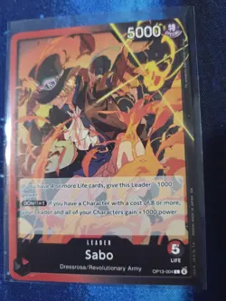 Sabo Leader -OP13 - Carrying His Will - One Piece - Image 1