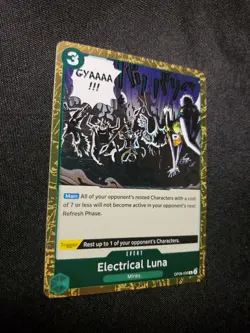 Electrical Luna OP08-036 Rare Two Legends One Piece Near Mint See Detailed Pics - Image 2