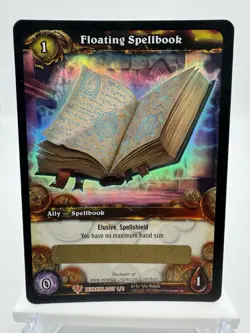 World of Warcraft TCG Unused Loot Card Floating Spellbook (Pet) - Image 1