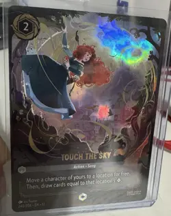Disney Lorcana TCG Touch the Sky Enchanted Foil 240/204 English - Image 1