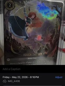 Disney Lorcana TCG Touch the Sky Enchanted Foil 240/204 English - Image 3