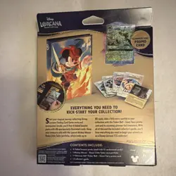 Disney Lorcana Starter Set Kit, Promo, Booster, Mickey, Ravensburger 2025 - Image 2