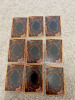 Vintage German Yugioh Super Rare Bundle W/1st Editions 9 Cards - Image 2