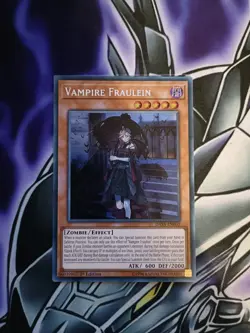 YuGiOh DASA-EN003 Vampire Fraulein Secret Rare NM 1st Ed - Image 1