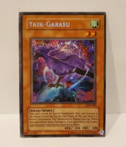 Yu-Gi-Oh! TCG Yata-Garasu Legacy of Darkness LOD-000 Unlimited Secret Rare - Image 1