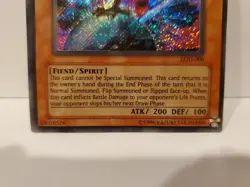 Yu-Gi-Oh! TCG Yata-Garasu Legacy of Darkness LOD-000 Unlimited Secret Rare - Image 3