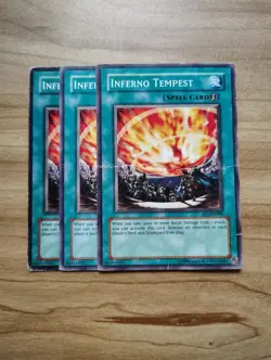 Yu-Gi-Oh! - Inferno Tempest 3X - Full Playset - Image 1