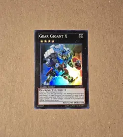 Yugioh Gear Gigant CT10-EN017 Limited Super Rare LP - Image 1