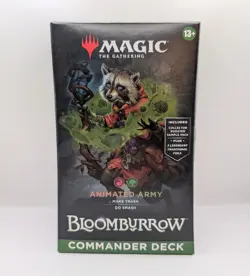MTG Animated Army - Bloomburrow Commander Deck BLC NEW - Image 1