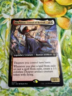 Pia Nalaar, Consul of Revival (Extended Art) MTG: MAT *Pack Fresh* - Image 1