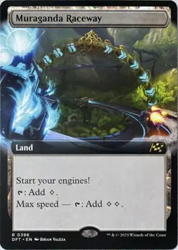 Muraganda Raceway (0396) (Extended Art) 396 Aetherdrift Magic: The Gathering NM - Image 1
