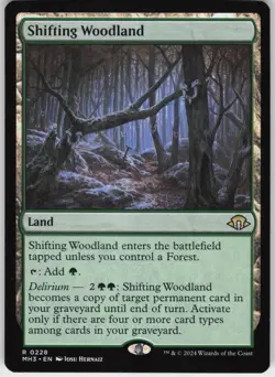 Shifting Woodland Modern Horizons 3 Rare Magic: The Gathering NM/M - Image 1