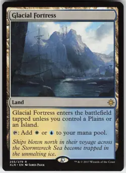 Glacial Fortress Ixalan Rare Magic: The Gathering NM/M - Image 1