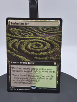 Turbulent Fen (Extended Art) Commander: Secrets of Strixhaven Regular - Image 1