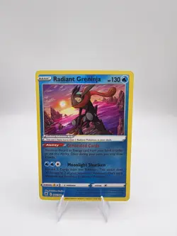 Pokemon TCG Radiant Greninja Greninja Holo- Astrial Radiance, Near Mint - Image 1